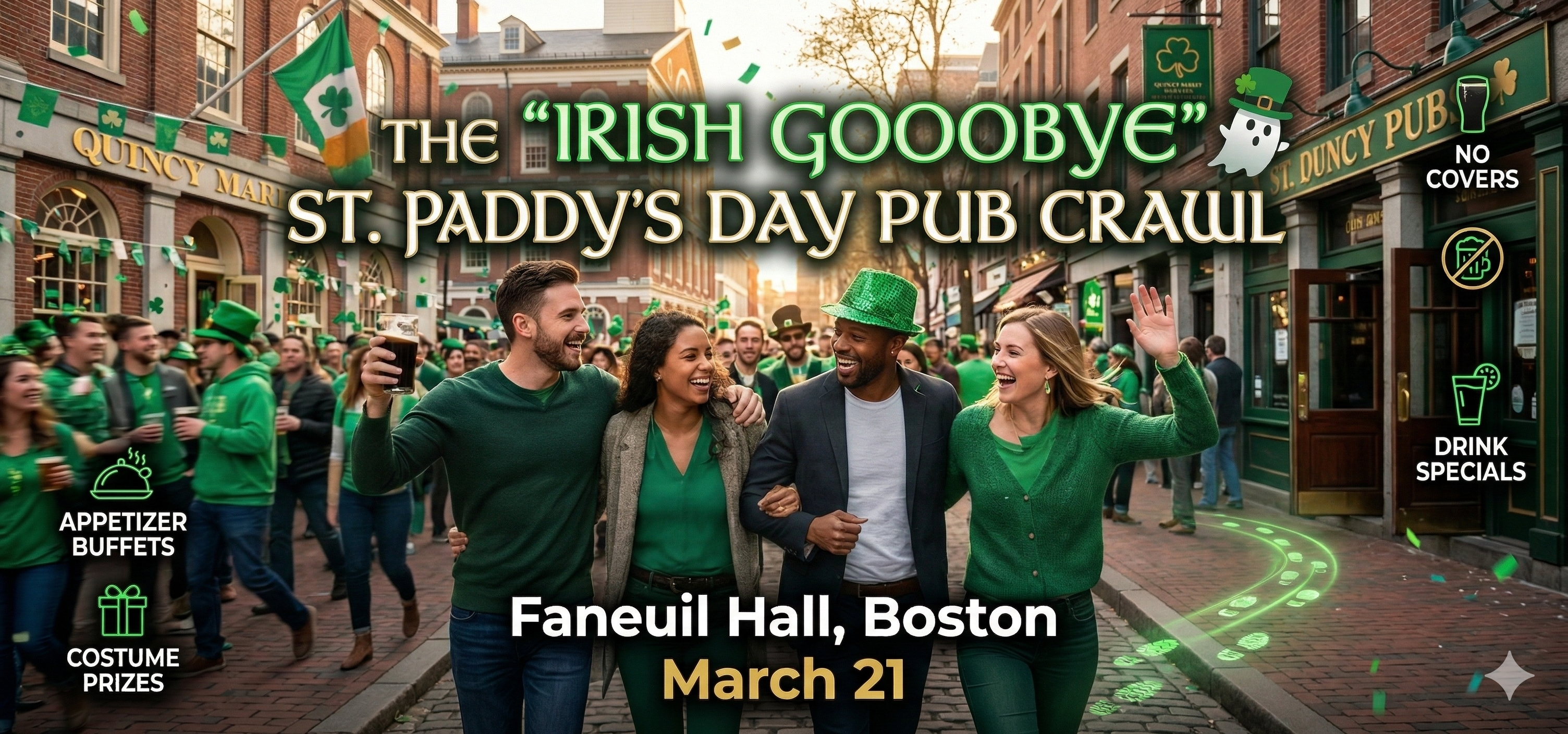 The Irish Goodbye Pub Crawl