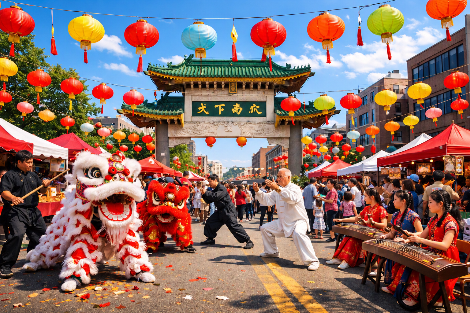 Boston’s Chinatown Gate